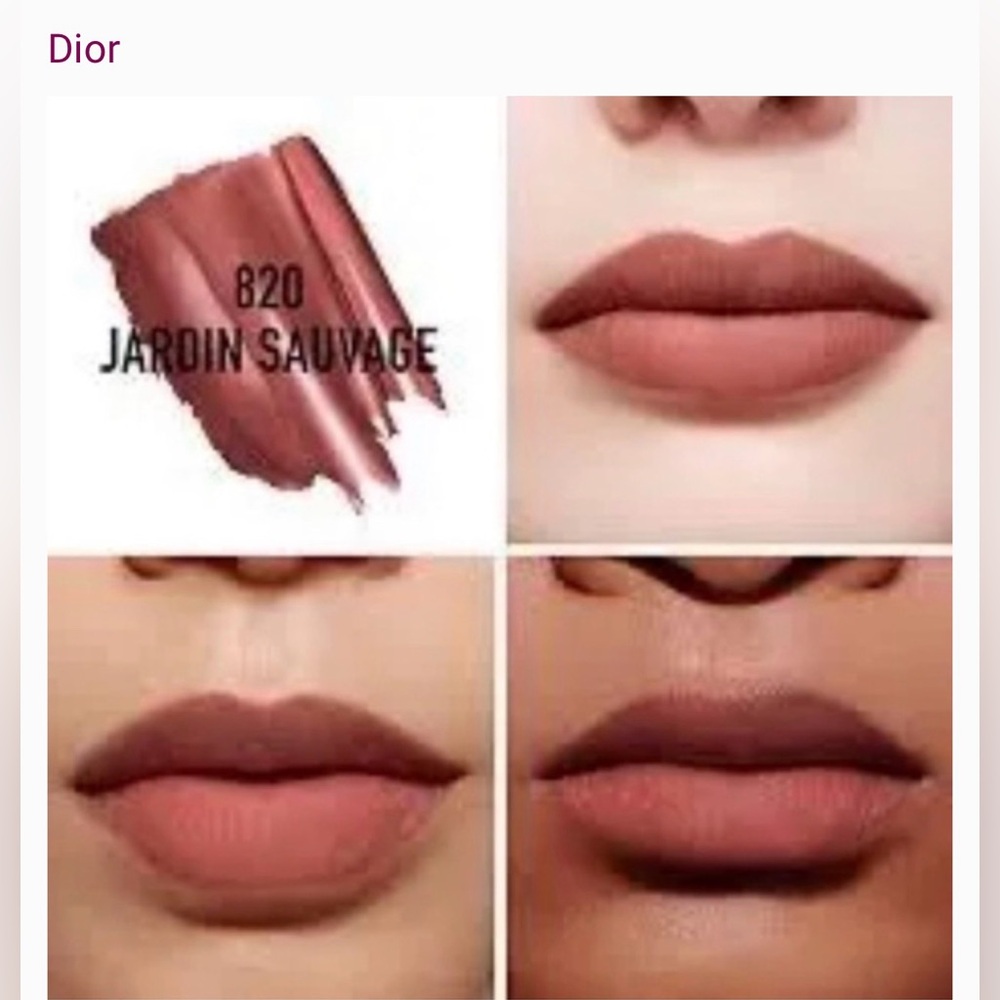 Dior Lipstick - 820 Jardin Sauvage Matte Balm  new no box